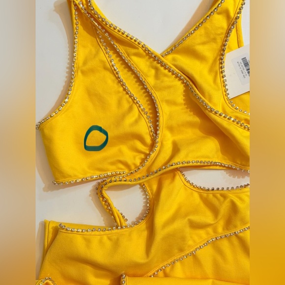 NWY YAURA Zuwa Dress in Yellow, UK 8/ US S - Picture 10 of 10